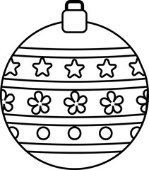 Colorful Decorative Christmas Ornament