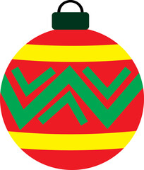 Colorful Decorative Christmas Ornament
