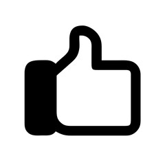 Obraz premium A thumbs up icon, symbolizing approval and agreement