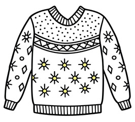 Vector illustration of a t-shirt design with striped fabric for baby apparel