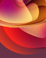 Abstract waves, vibrant colors blend. Smooth gradients create dynamic visual effect. Modern design for backgrounds, presentations.