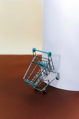 A minimalist shopping cart.