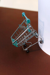 A minimalist shopping cart.
