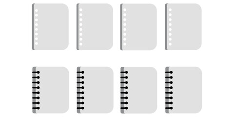 Spiral Notebook Isolated