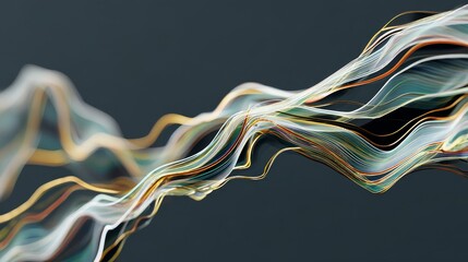 Futuristic luminous material suspended in glowing transparent force field with liquid crystal texture, minimalist cinematic fine art concept