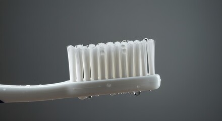 Toothbrush on a white background.