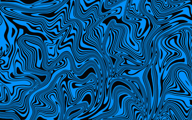 amoled dark blue, abstract, black, geometric, gradient, illumination, light, matrix, waves, HD phone wallpaper