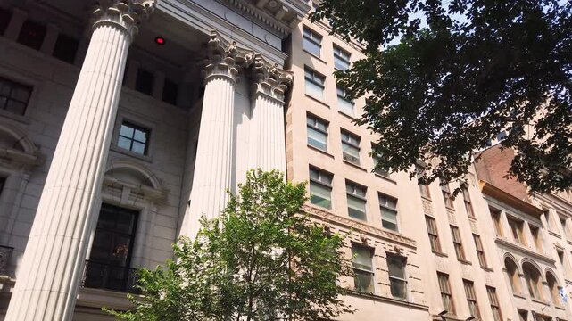 The Canadian Imperial Bank of Commerce Building, a building at 265 Saint-Jacques Street in Montreal, Quebec, Canada.