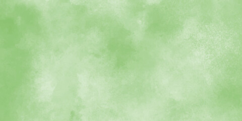 Hand painted green watercolor background.Set of abstract green watercolor water splash on a white background,Ink paint brush stain. Green splatters spot. Watercolor pastel splash