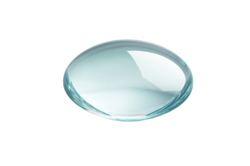Single clear water droplet isolated on transparent background. Water droplet bubble isolated on transparent background.