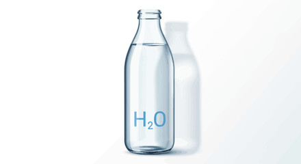 Refreshing hydration bottled up: A visual representation of pure and essential water