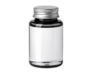 Glycerine Clear plastic toner bottle with silver cap