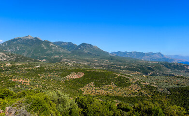 Obraz premium Kardamyli, Peleppones- Griechenland