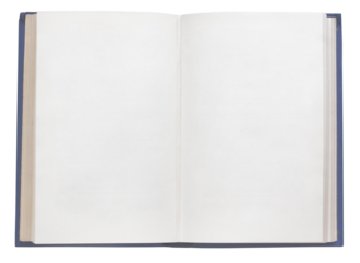 Blank Pages Ready for Imagination and Ideas