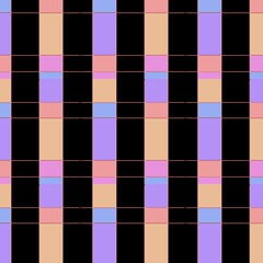 Modern Abstract Plaid Pattern with Soft Gradient Color Blocks