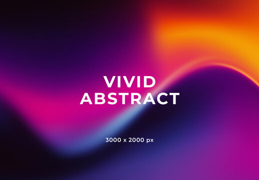Abstract Vivid Gradient Backgrounds