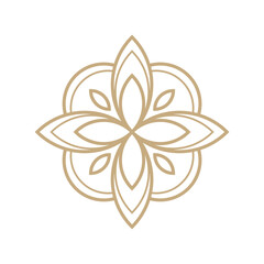 Holistic Health Logo Stock Illustration