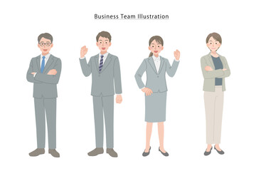 若手社員とベテラン社員のチーム