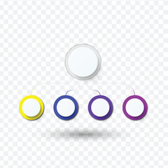 Vector Infographic Elements Pack  Colorful Arrows & Labels