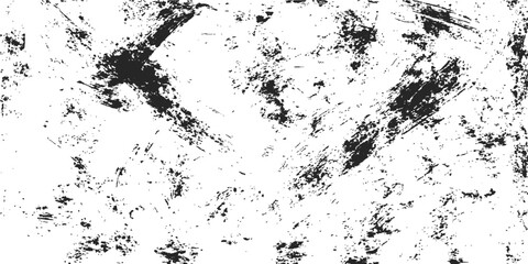 Black grunge ink splat texture vector pattern illustration border design