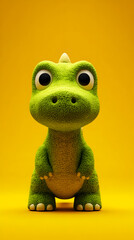 Fototapeta premium funny toy dinosaur