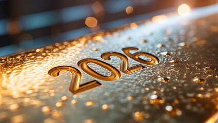 2026 New Year Backgrounds Collection &ndash; Metallic, Gold, Wooden, and Paper Number Typography Designs for Happy New Year Celebration, Business, Calendar, and Futuristic Concept Themes