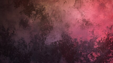 Blurred grunge gradient background in trendy fall 2025 colors of chocolate brown, burgundy, royal purple, and currant red