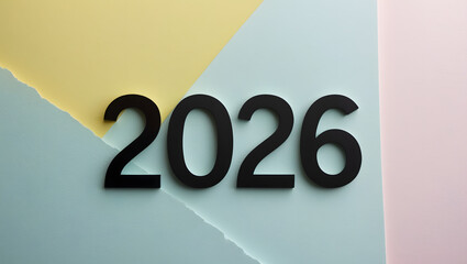 2026 New Year Backgrounds Collection &ndash; Metallic, Gold, Wooden, and Paper Number Typography Designs for Happy New Year Celebration, Business, Calendar, and Futuristic Concept Themes