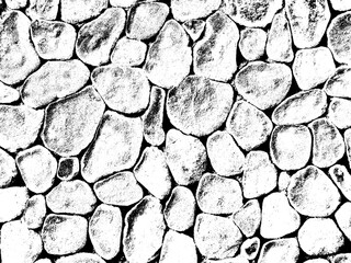 seamless pattern of stones