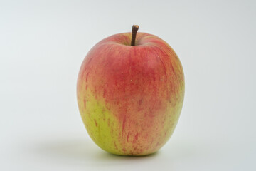 red apple isolated on white
