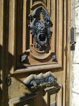 detalle de puerta antigua