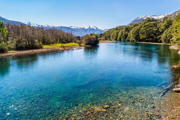 On the Road, Cerro Tronador, Bariloche, Rio Negro Province, Patagonia, Argentina