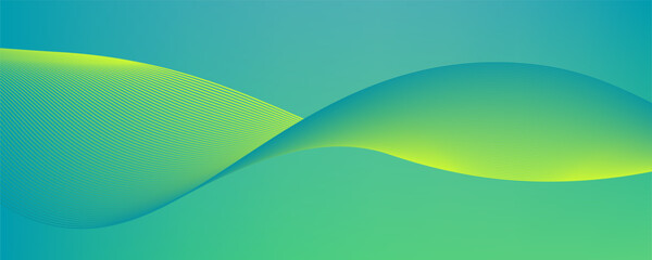 vector Abstract background light green modern corporate concept with light yellow color pattern can be edited wavy.