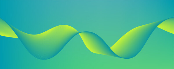 vector Abstract background light green modern corporate concept with light yellow color pattern can be edited wavy.