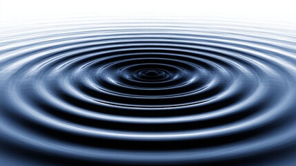 Serene water ripple effects creating concentric circles. Minimalistic and calming background ideal for relaxation and meditation themes.