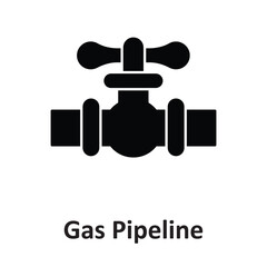 Gas pipeline Vector icon which can easily modify or edit