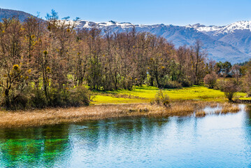 On the Road, Cerro Tronador, Bariloche, Rio Negro Province, Patagonia, Argentina