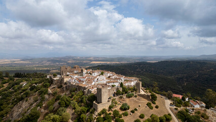 Fototapeta premium Antiguo castillo de Castellar de la Frontera en la provincia de Cádiz, Andalucía