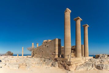 Lindos Acropolis - Temple of Athena Lindia
