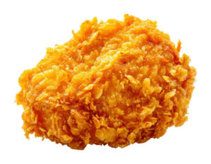 Crunchy fried chicken delight kitchen food isolated on transparent background