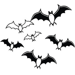 Fototapeta premium Bats flying