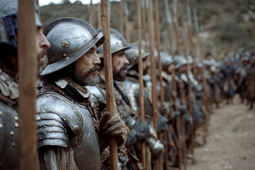 Spanish Troops Called Tercios in Battle