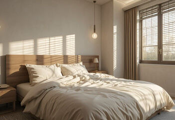 Sunlit Mirror Reflection on Minimal Wall