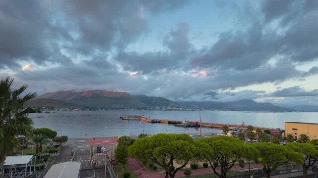 A view from Gaeta - Italy - Time Lapse