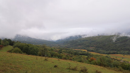 autumn in the mountains