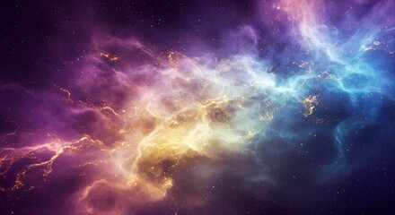 Fototapeta premium Deep Space Cosmic Nebula Glow
