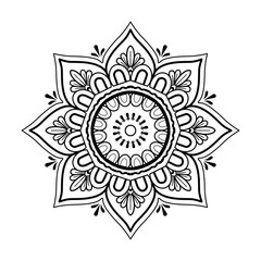 abstract floral ornament