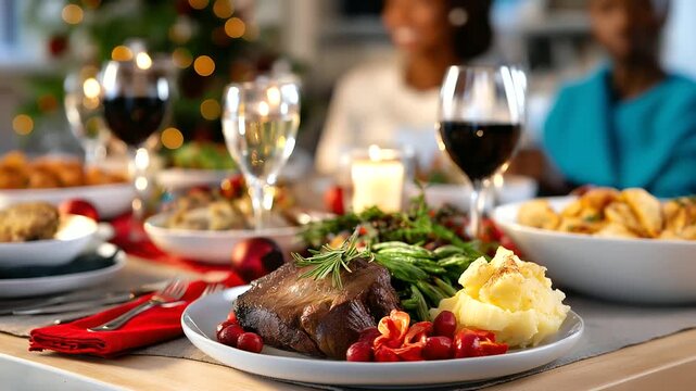 Professional Christmas dinner party planning services incorporating multicultural celebration elements and inclusive hospitality coordination enable hosts to create memorable holid