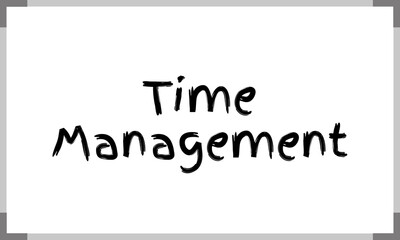 Time management 