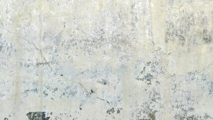 Abstract textures of white plaster wall in full frame